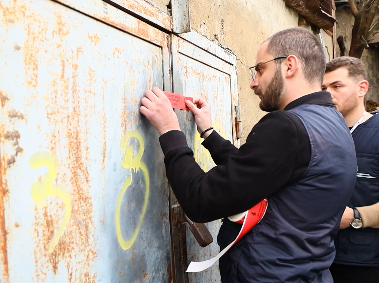 The National Food Agency has uncovered an illegal slaughterhouse in Tbilisi