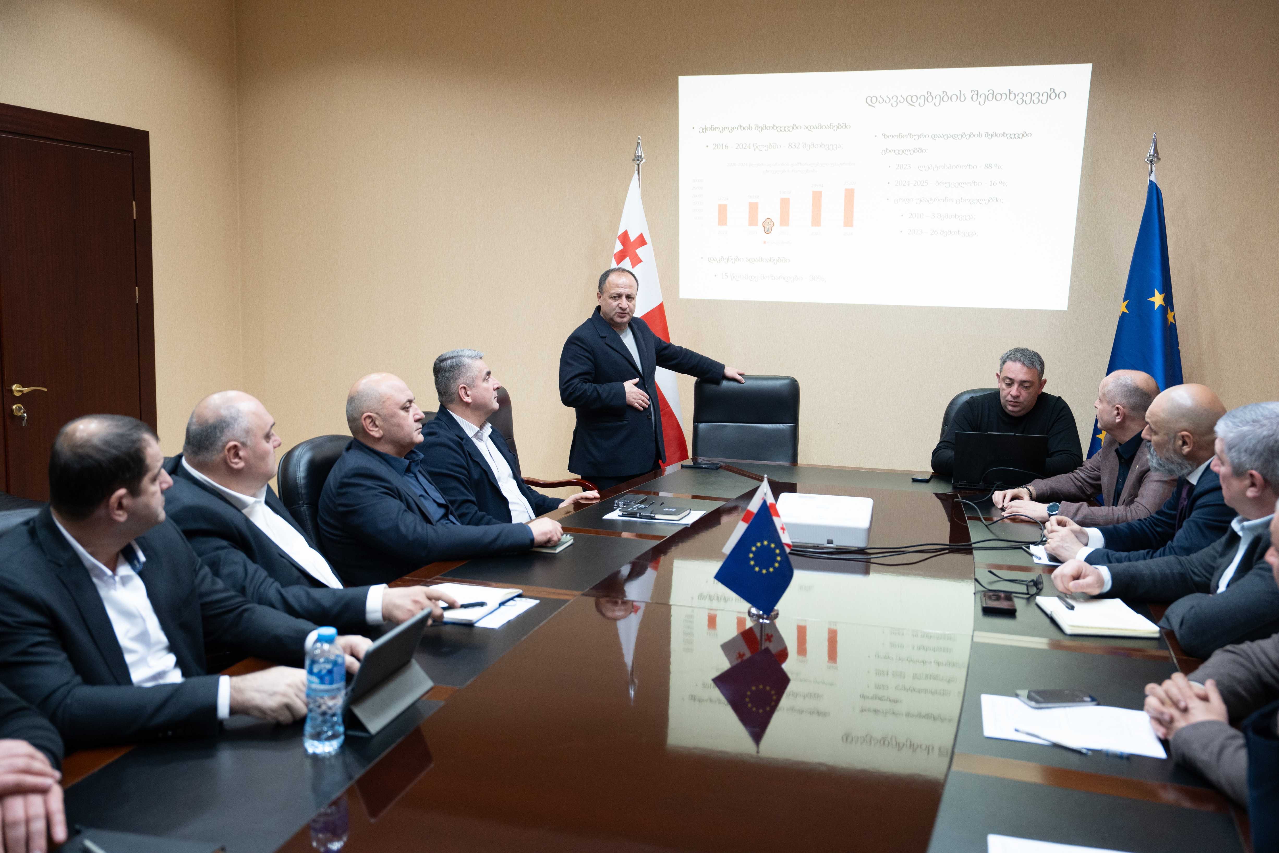 ძაღლების ჰიპერპოპულაციის მართვის რეფორმა კახეთში ადგილობრივ თვითმმართველობებთან განიხილეს